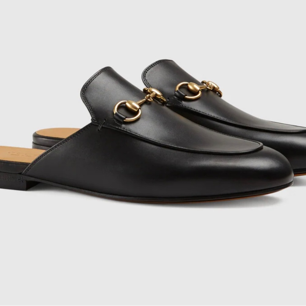 Gucci Princetown Leather Mule